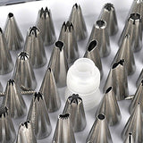 52PC Stainless Steel Icing Nozzle Set