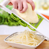 WALFOS Mandoline Slicer with 5 Stainless Steel Blades