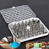 52PC Stainless Steel Icing Nozzle Set