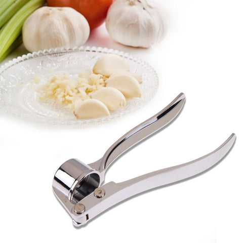 Stainless Steel Garlic Press