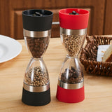 Stainless Steel Salt&Pepper Double Grinder