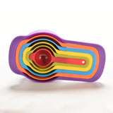 6 Pcs Plastic Measuring Cups Set