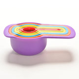 6 Pcs Plastic Measuring Cups Set