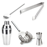 5pcs tainless Steel Cocktail Shaker Set