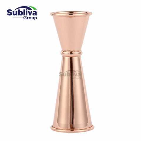 Copper Plated Cocktail Jigger