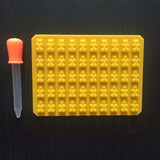 50 Gummy Bear Silicone Mold + Dropper