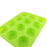 12 Cupcakes Silicone Mold