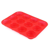 12 Cupcakes Silicone Mold