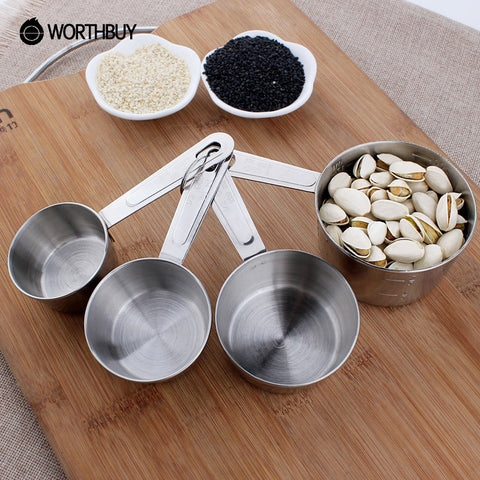 Stainless Steel Measuring Cup Set