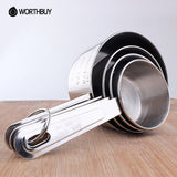 Stainless Steel Measuring Cup Set