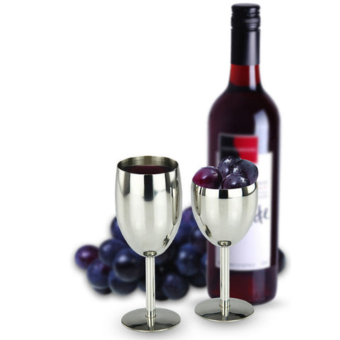 High-end Stainless Steel Wine Glass