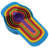 11Pcs Plastic Measuring Cups + Spoons Set